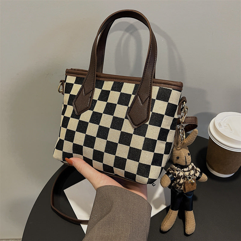 Stilvolle Hahnenentenmuster Schulter-Messenger-Tasche