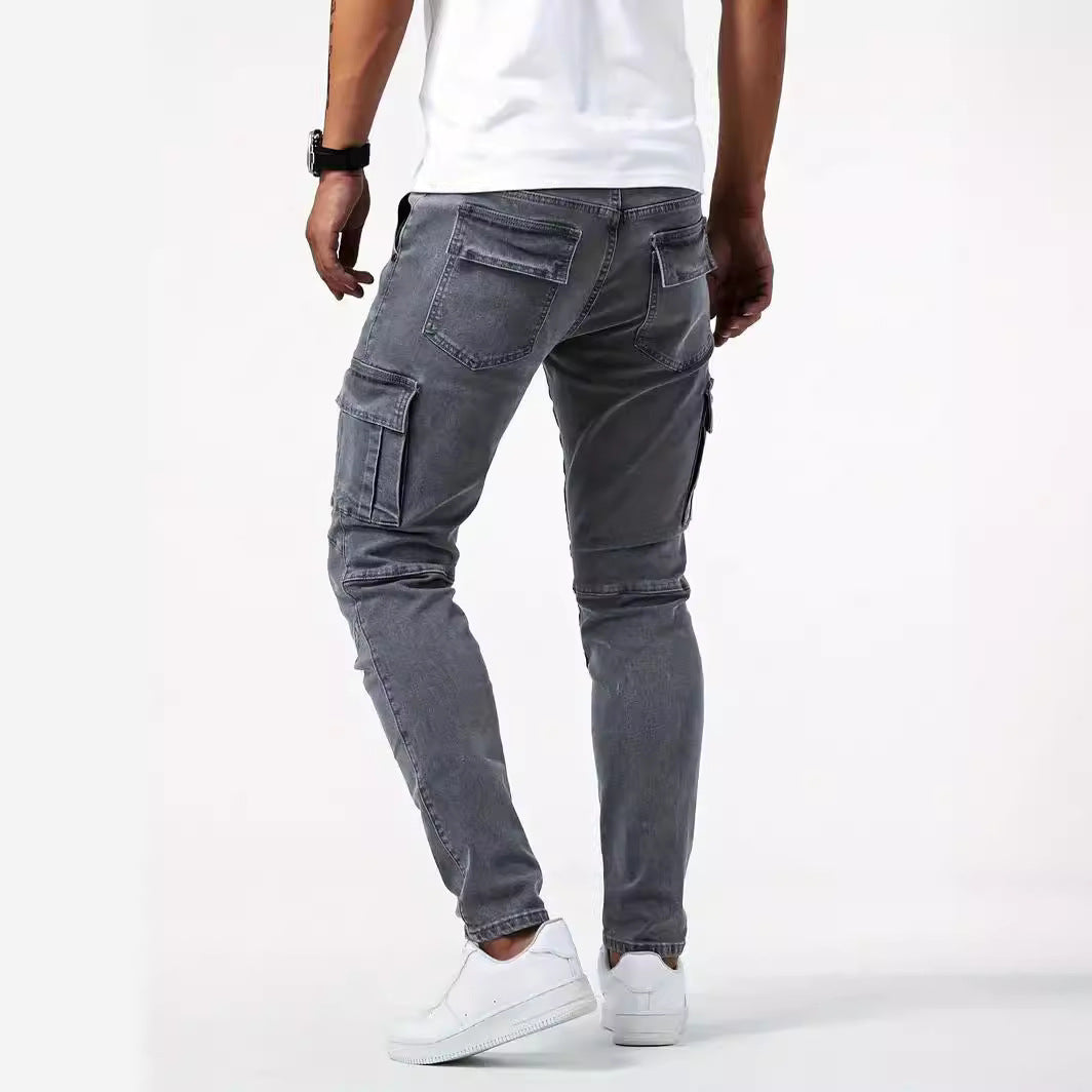 Männer-Lässige Mehrfachtaschen-Arbeitsschutzhose