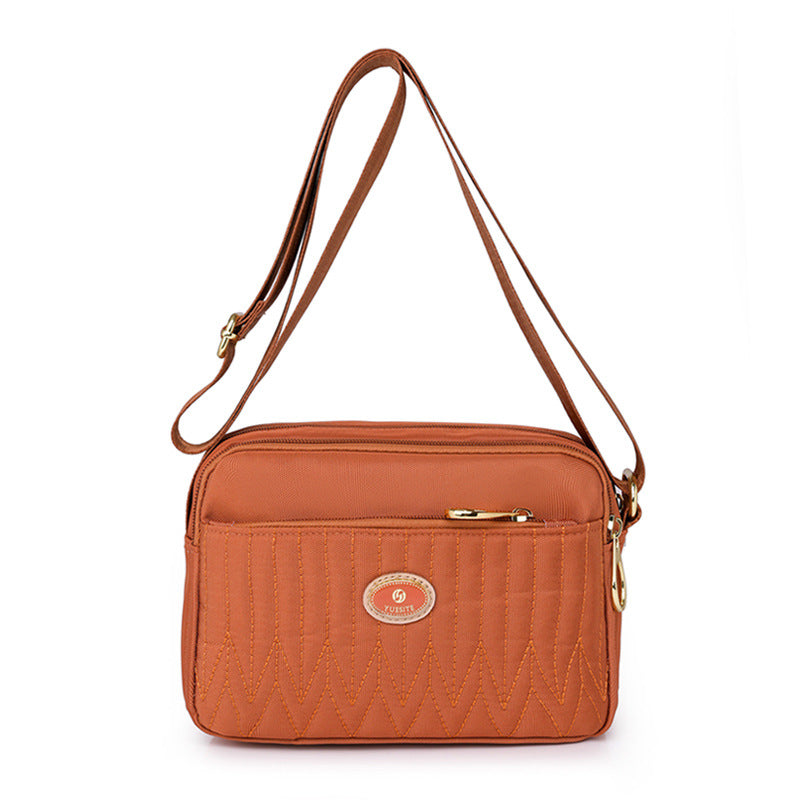 Große Damen-Schultertasche - Lässige Umhängetasche