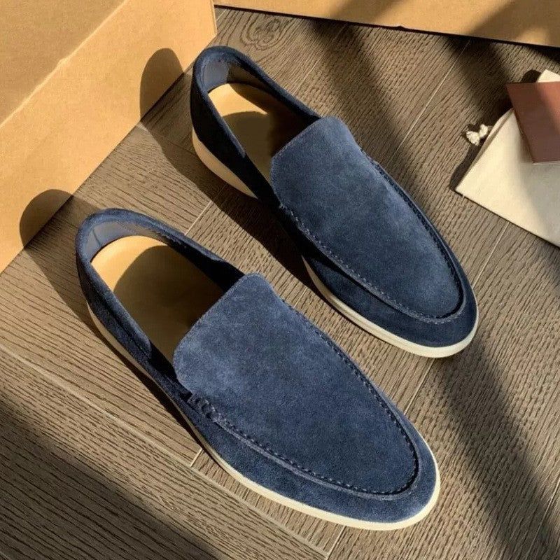 Herren Beckham Sommer Loafer – Lässige Slip-on-Fahr-Schuhe in Übergröße