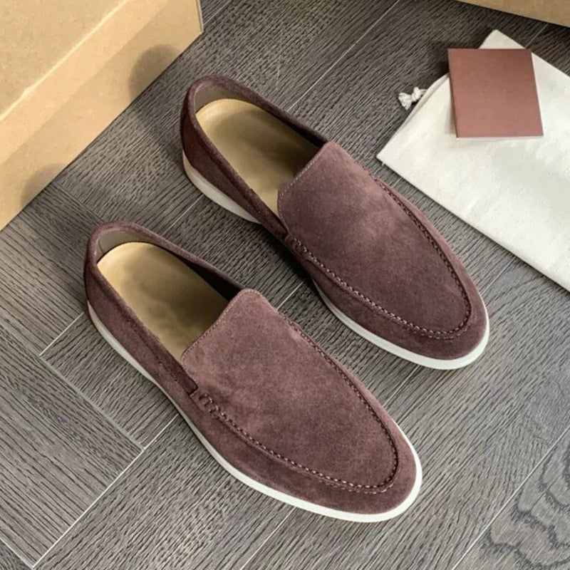 Herren Beckham Sommer Loafer – Lässige Slip-on-Fahr-Schuhe in Übergröße