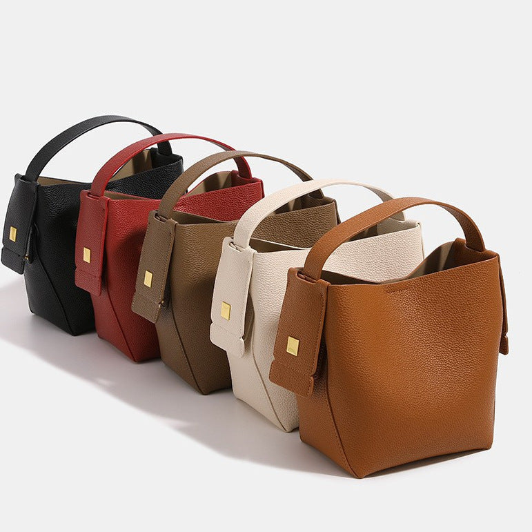 Elegante Damenhandtasche mit innovativer Textur