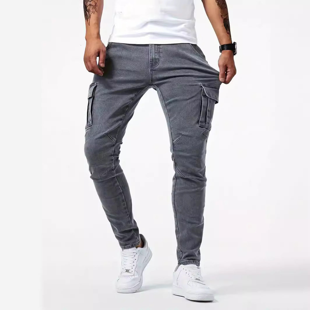 Männer-Lässige Mehrfachtaschen-Arbeitsschutzhose