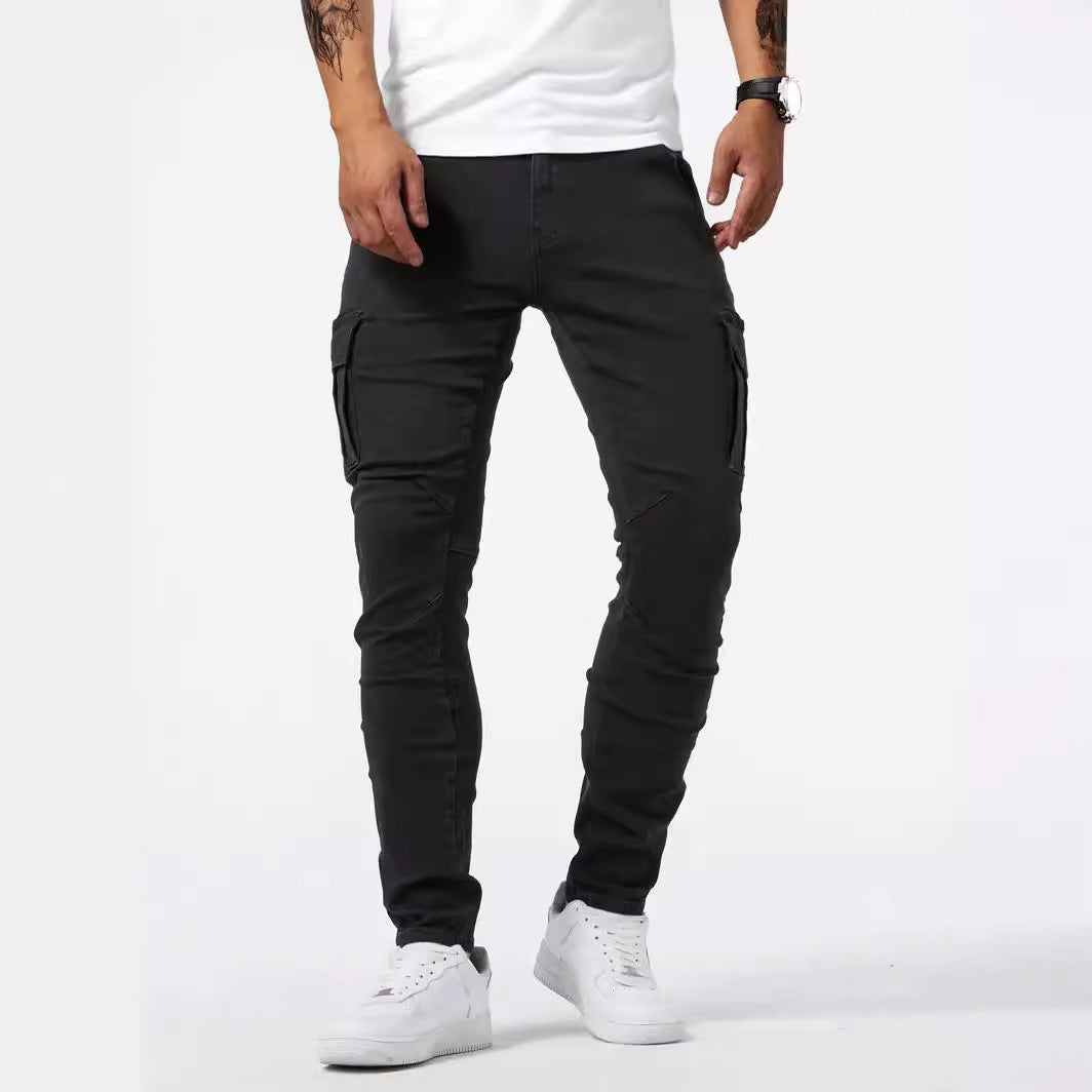 Männer-Lässige Mehrfachtaschen-Arbeitsschutzhose