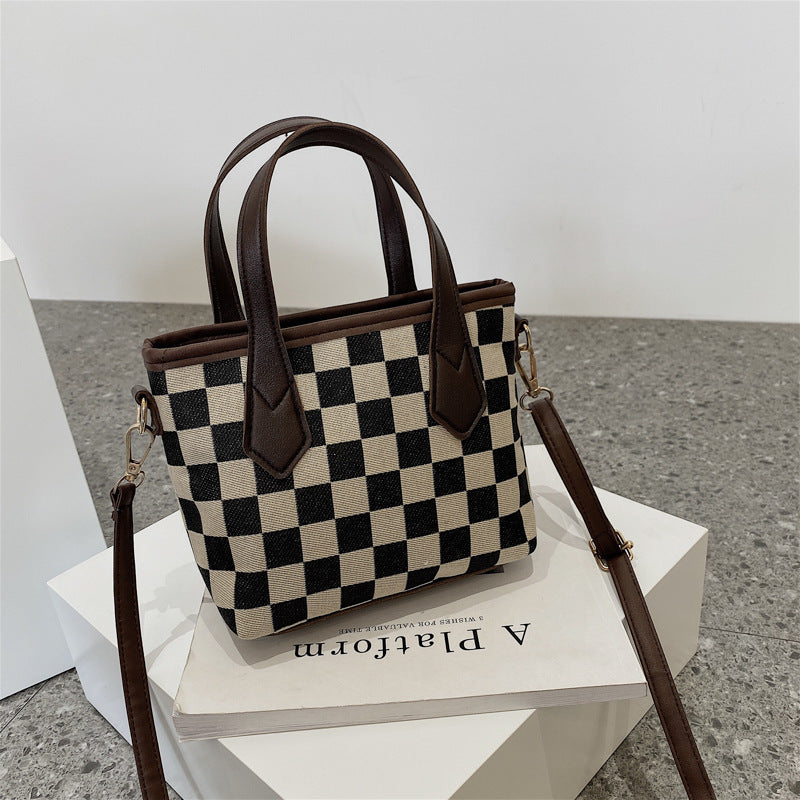 Stilvolle Hahnenentenmuster Schulter-Messenger-Tasche