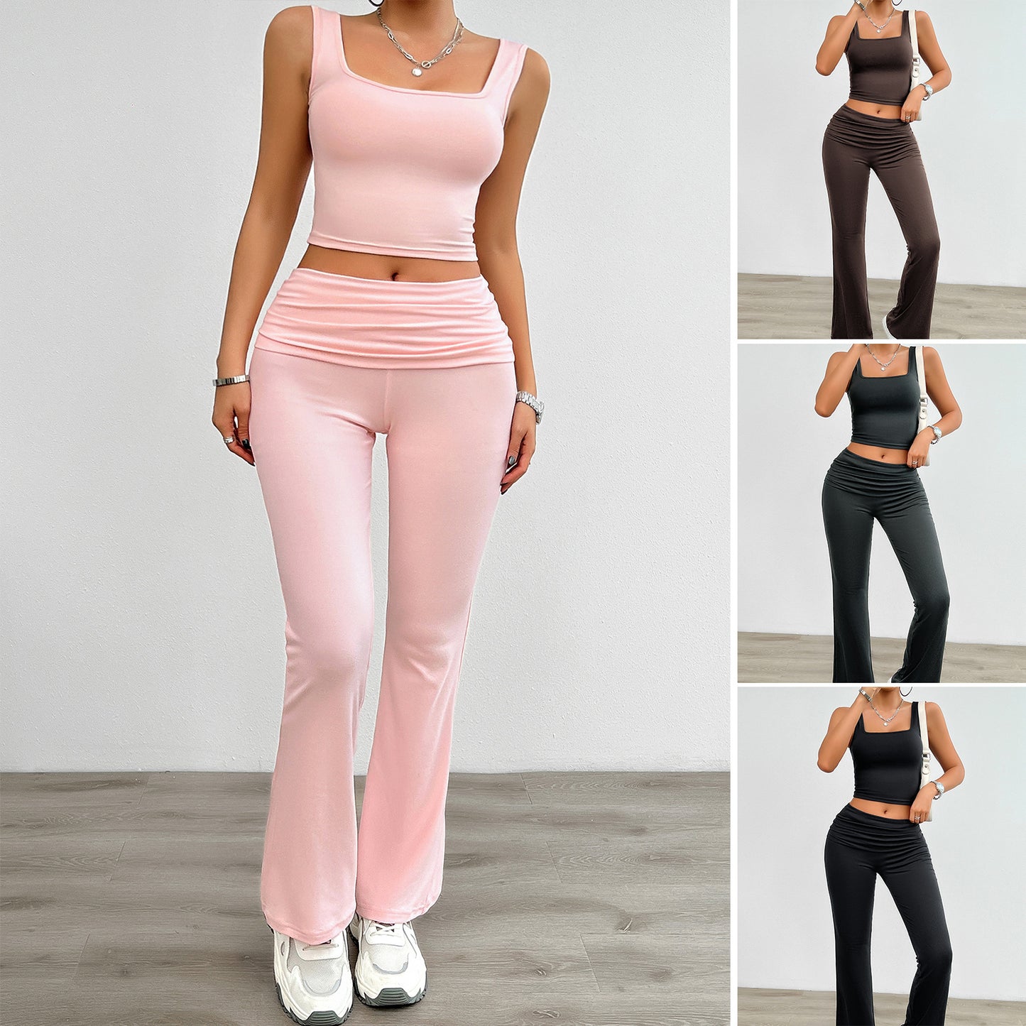 Damenmode Casual Einteiliger Body in Unifarben