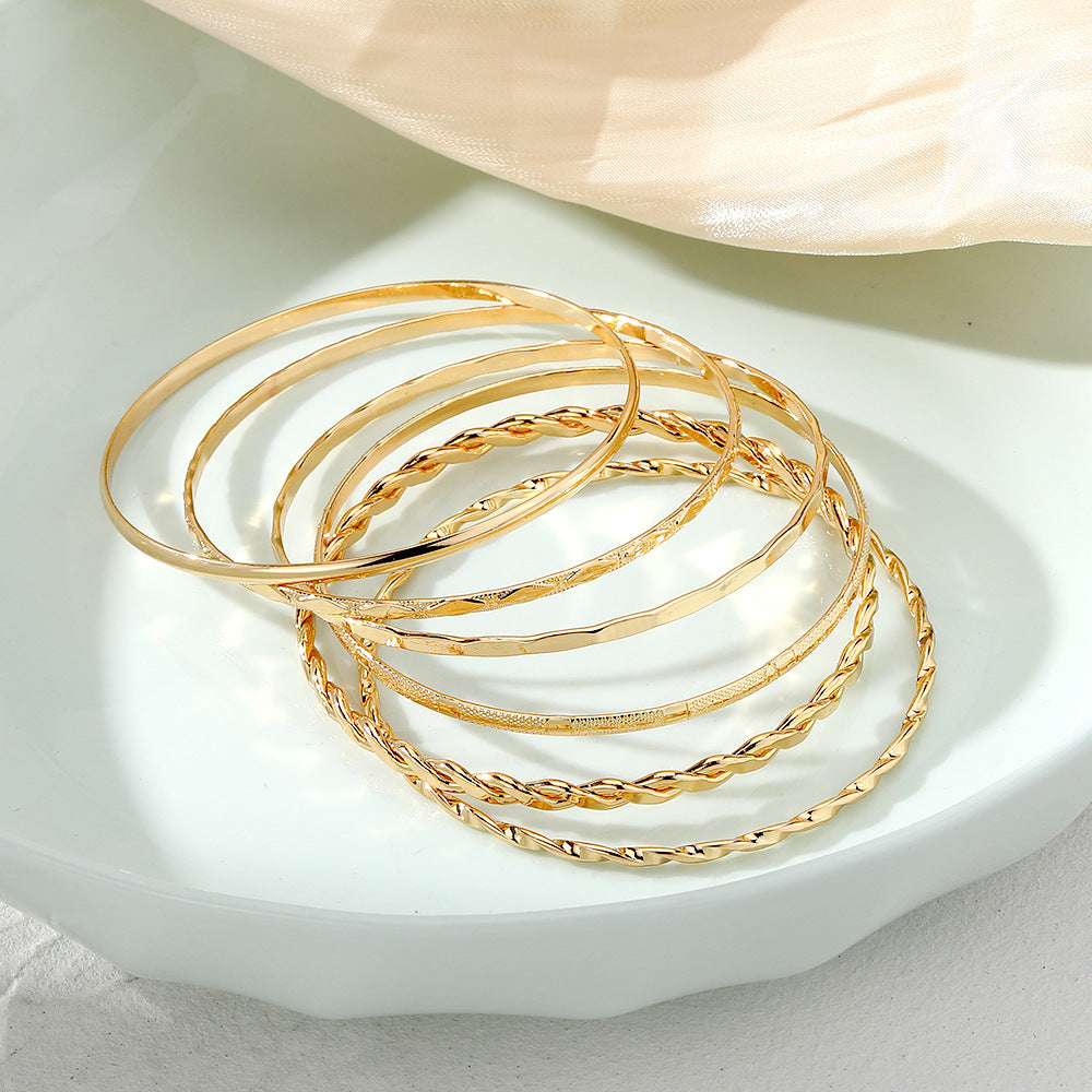 Bohème Metallkette Armband Set für Frauen
