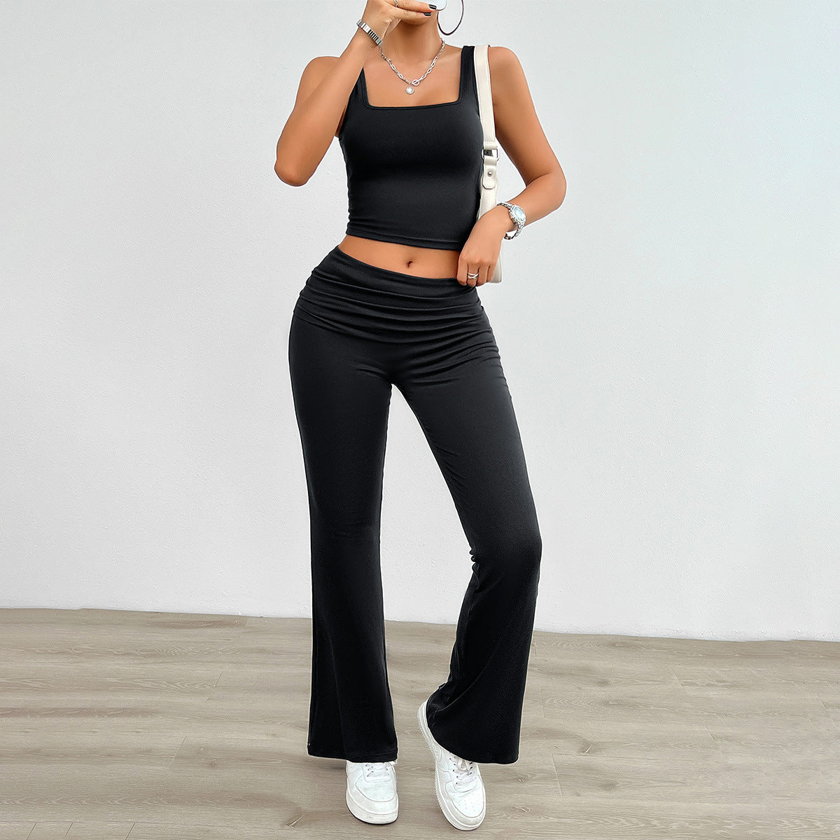 Damenmode Casual Einteiliger Body in Unifarben