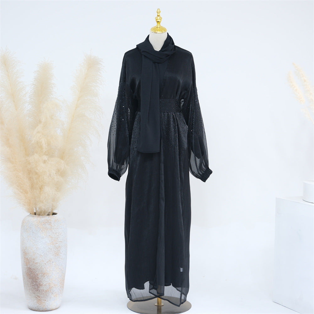 Elegante Puffärmel Strickjacke für den täglichen Gebrauch