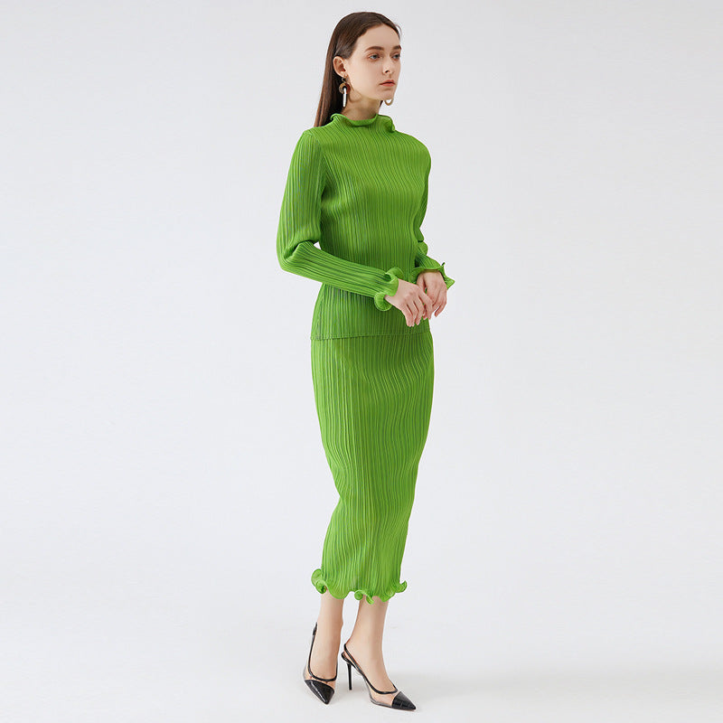 Damen Mittellanges Kleid Set - Fashion mit Persönlichkeit