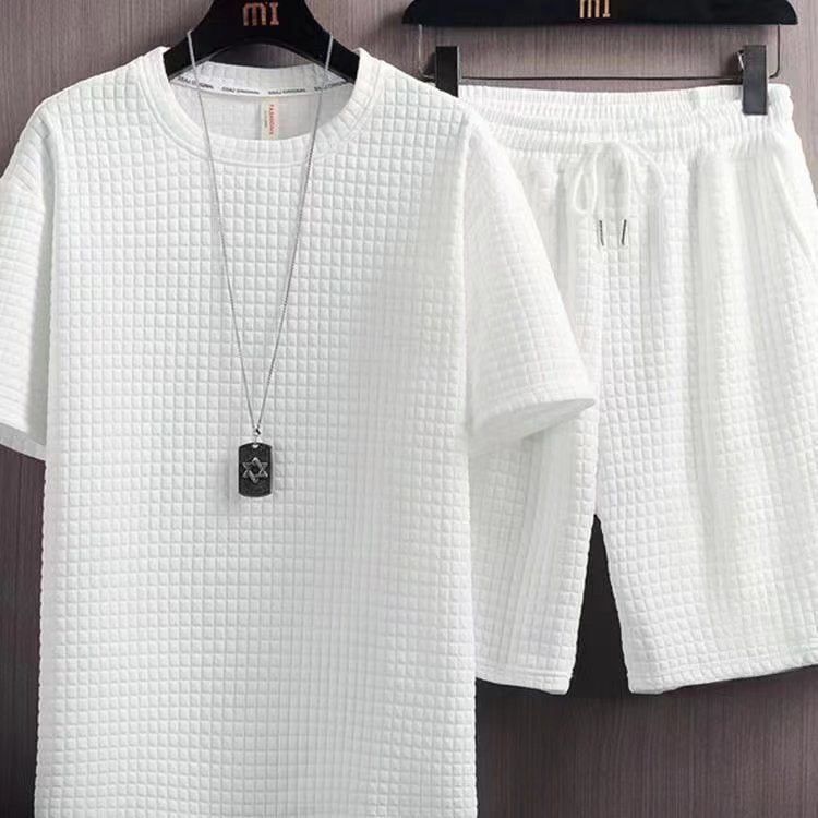 SommerStyle Herren-Set Halbarm-Shirt & Shorts
