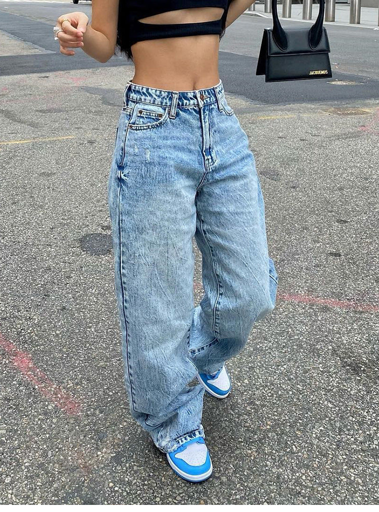City Style Slim Fit Damen Jeans