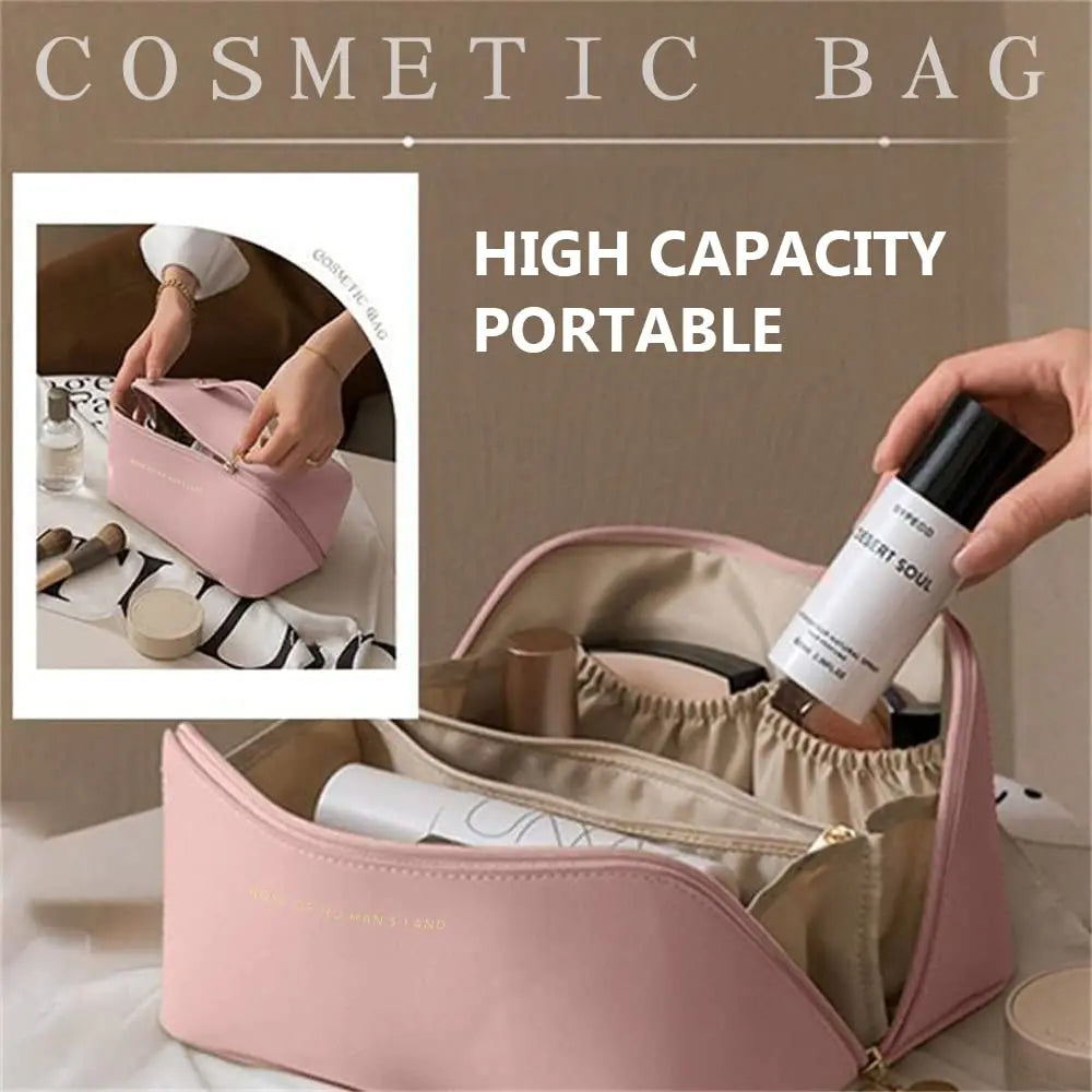 Make-Up Tasche Leder