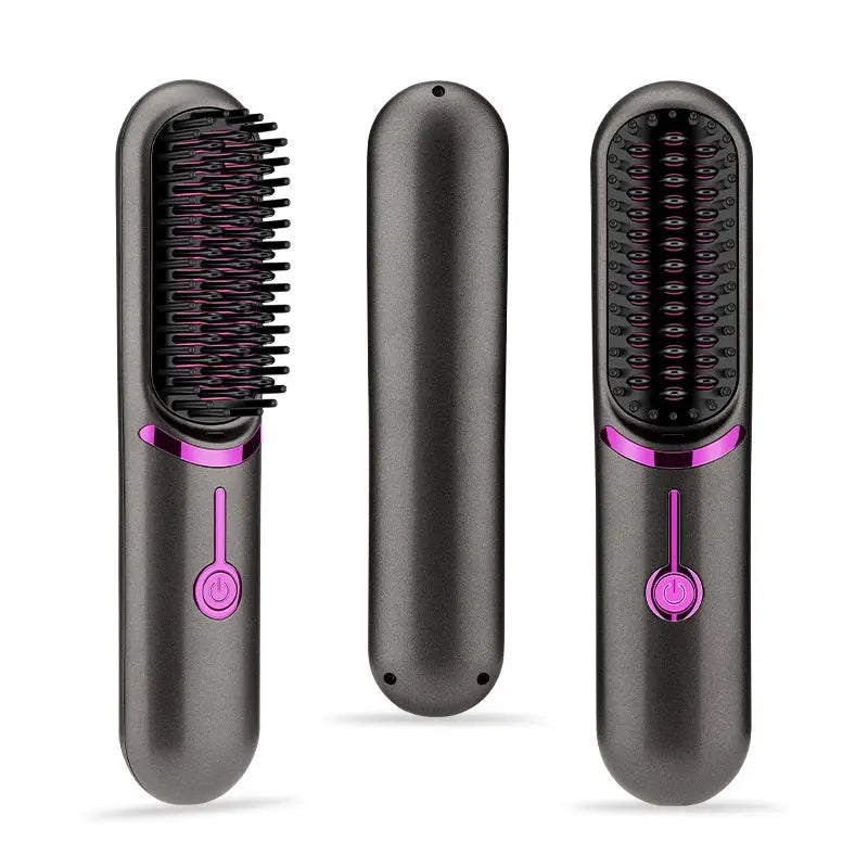Drahtloser gerader Kamm USB-Lade-Friseurkammrollen
