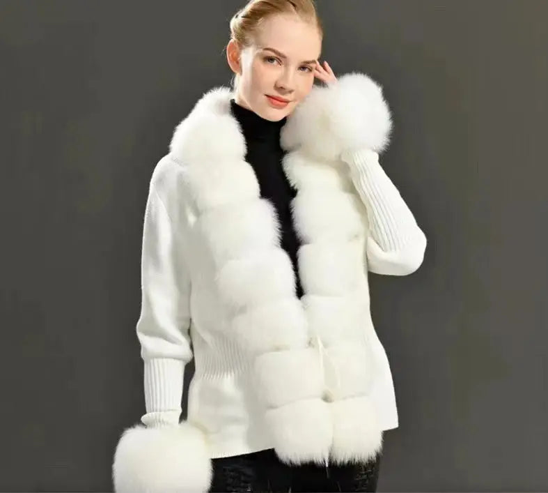 Damen Strickjacke