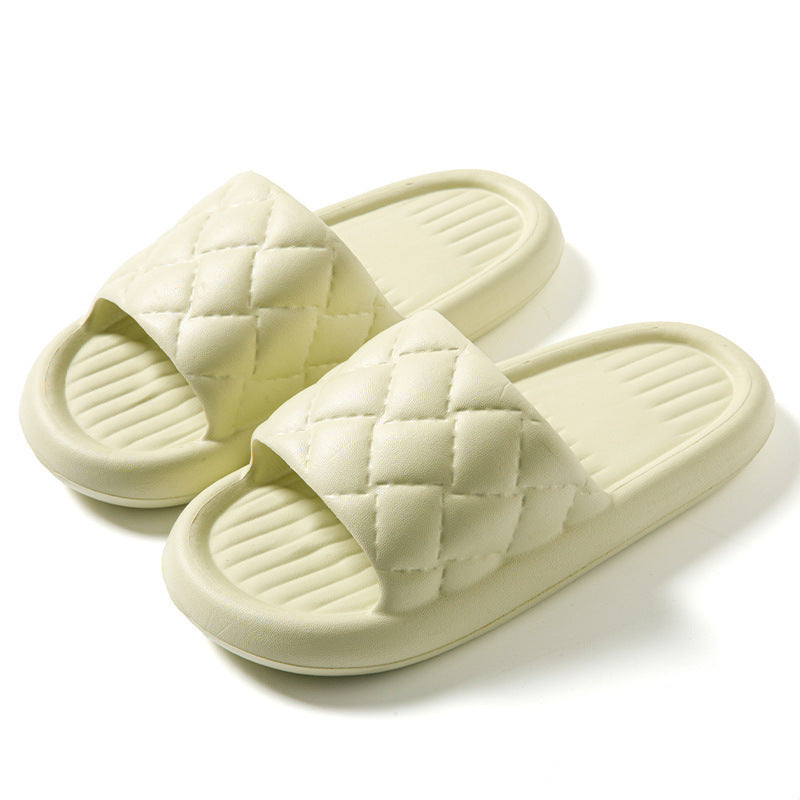 Rhombus Sommer Hausschuhe - Anti-Rutsch Pantoffeln