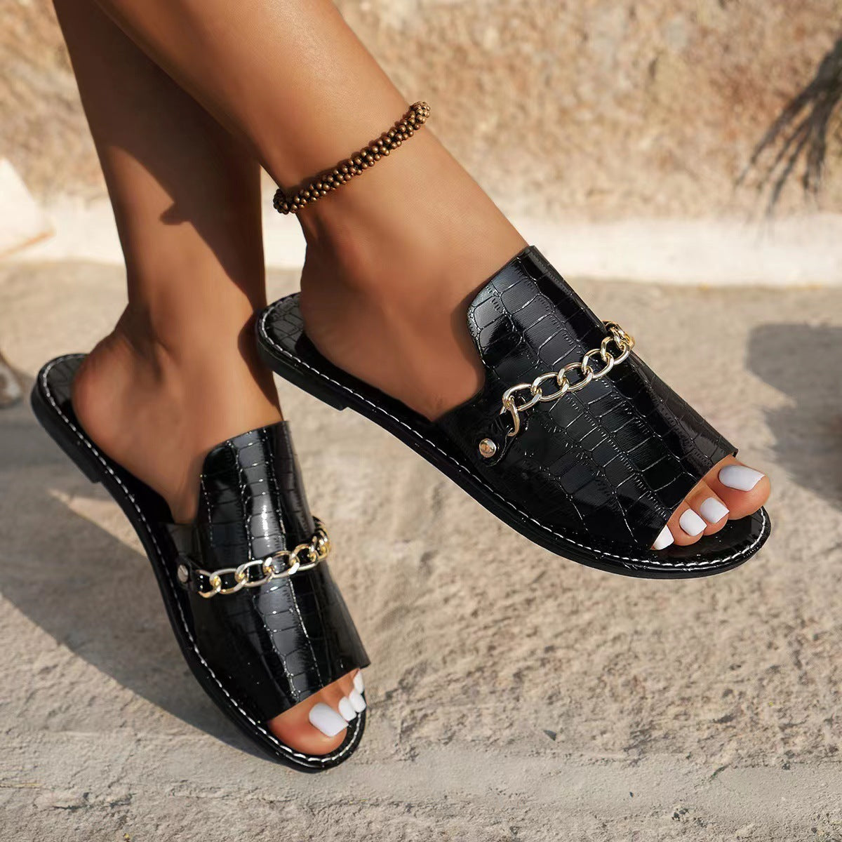 Sommerketten-Sandalen für Damen