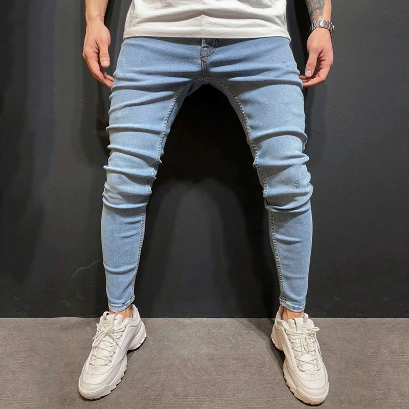 Mode Trend Männer blaue Jeans