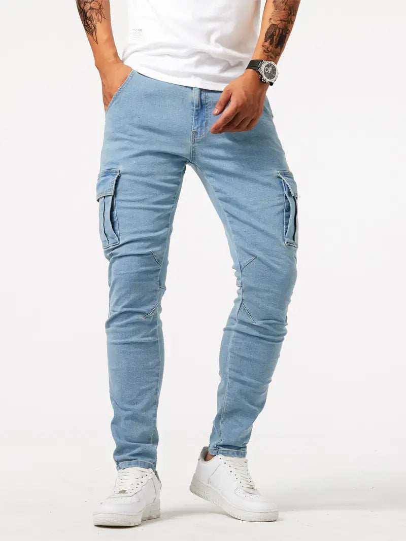 Männer-Lässige Mehrfachtaschen-Arbeitsschutzhose