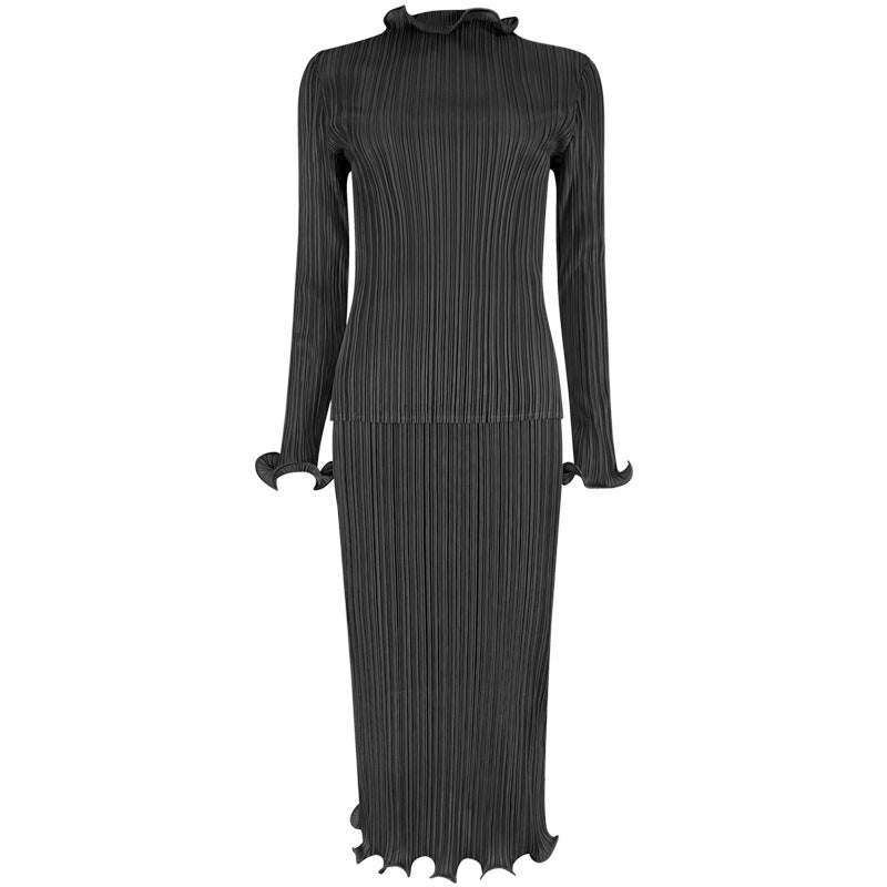Damen Mittellanges Kleid Set - Fashion mit Persönlichkeit
