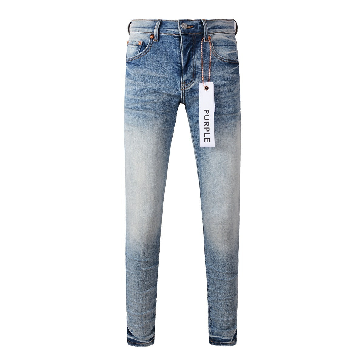 Streetstyle Blaue Patch Jeans für Männer