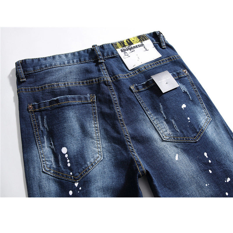 Herren Jeans mit Reißverschluss