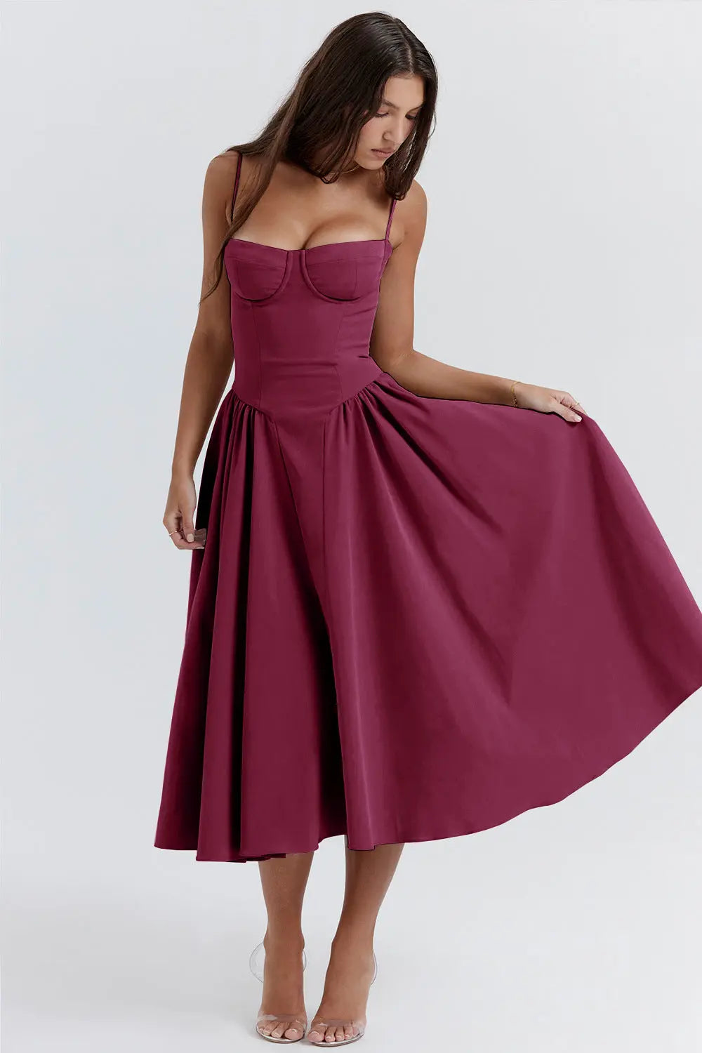 Palast-Schwingkleid für Frauen