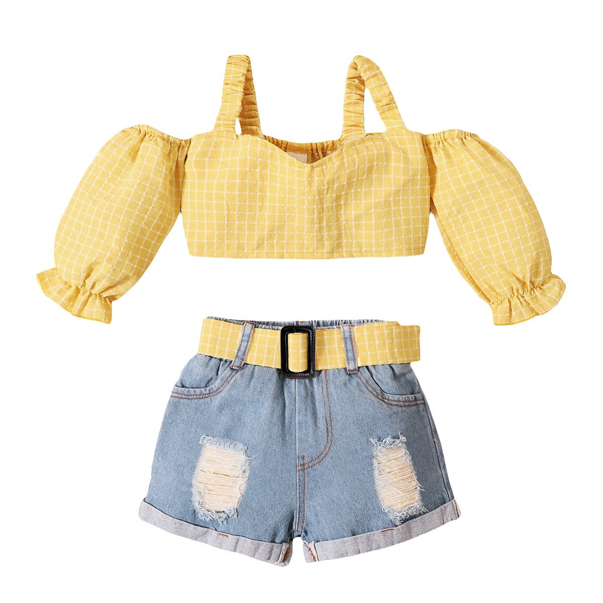 Ärmelloses elastisches Kinderkleid für Mädchen und Jungen