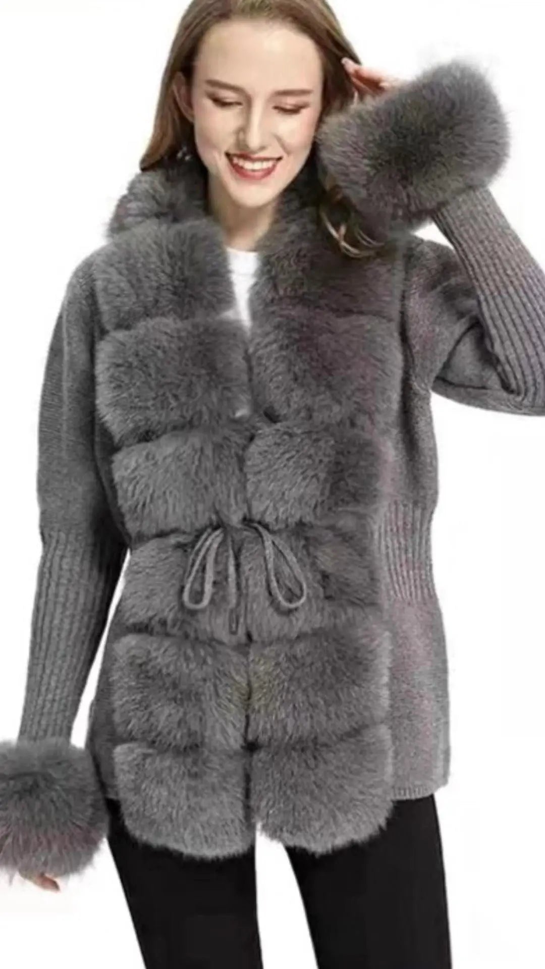 Damen Strickjacke