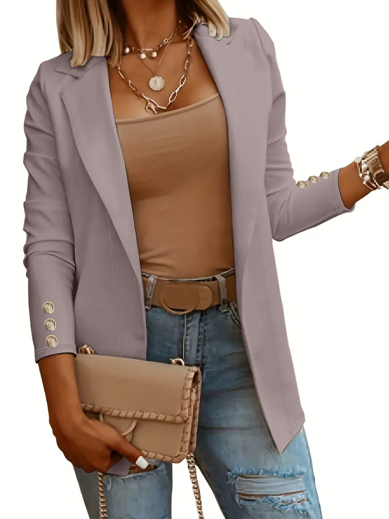 Damen Langarm Pullover - Modische Vielseitigkeit
