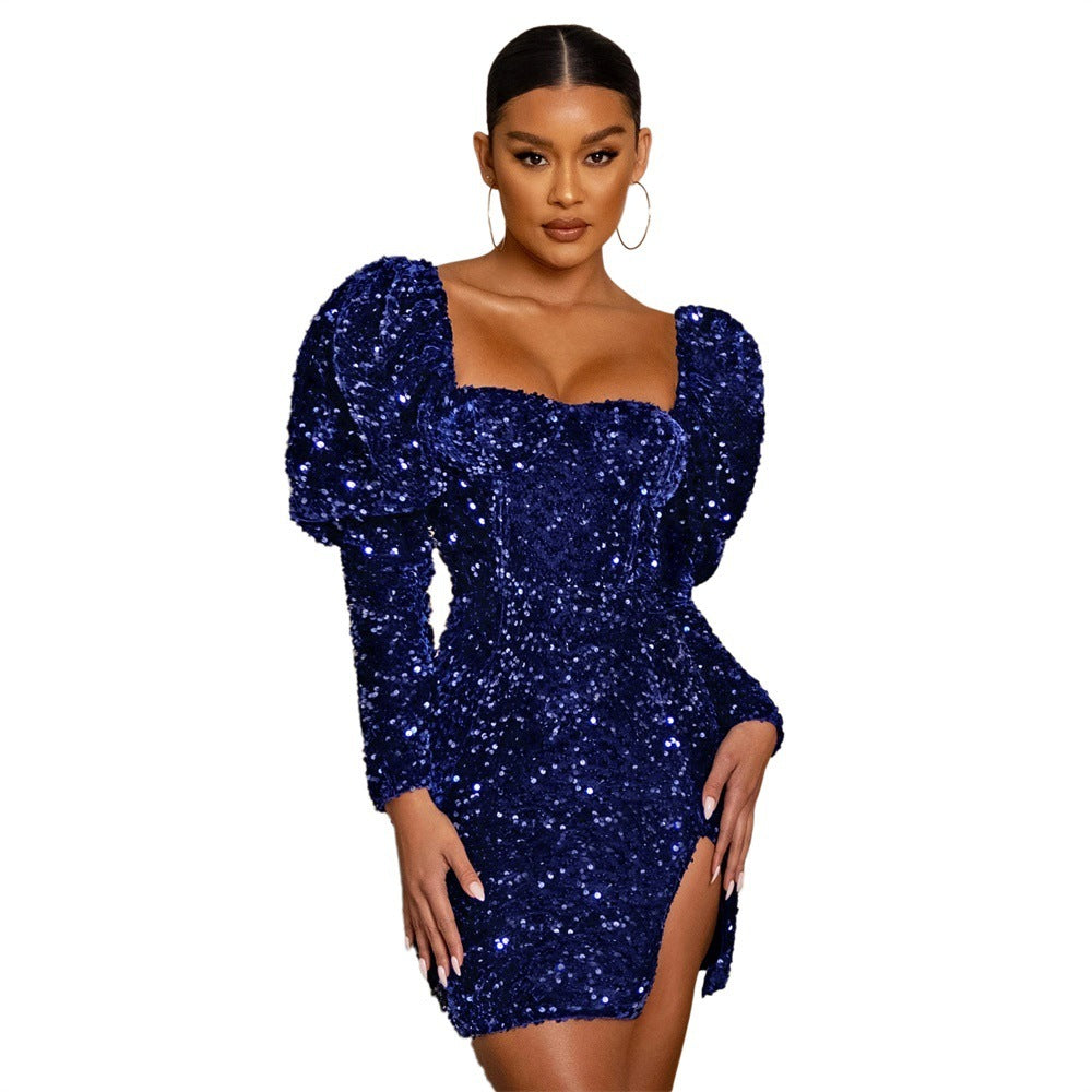 Glitzer-Partykleid für Damen