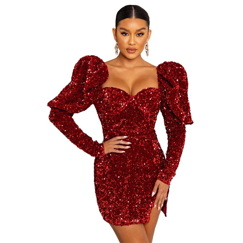 Glitzer-Partykleid für Damen