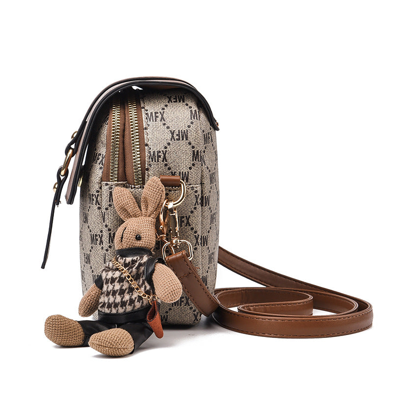 Vintage Multilayer Damen Handy-Tasche