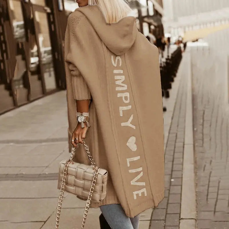 Damen Strickmantel
