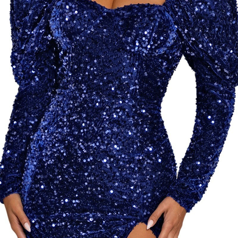 Glitzer-Partykleid für Damen