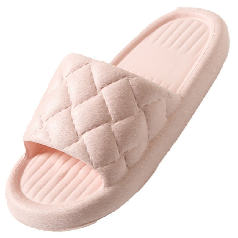 Rhombus Sommer Hausschuhe - Anti-Rutsch Pantoffeln