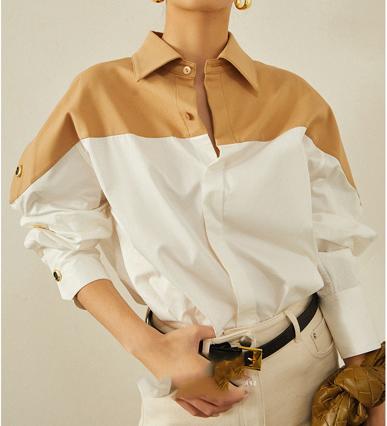 Damen-Shirt mit hochwertiger Farbkombination und Stil