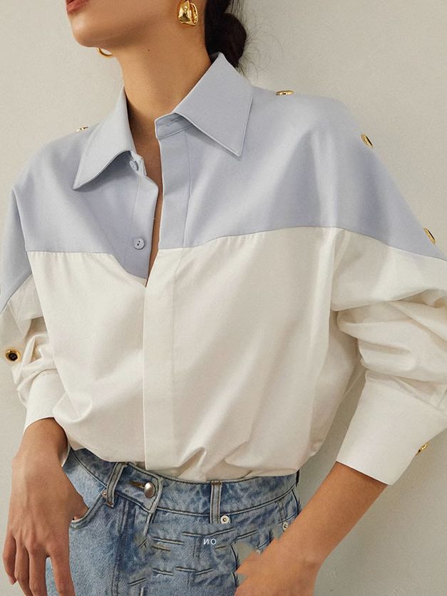 Damen-Shirt mit hochwertiger Farbkombination und Stil