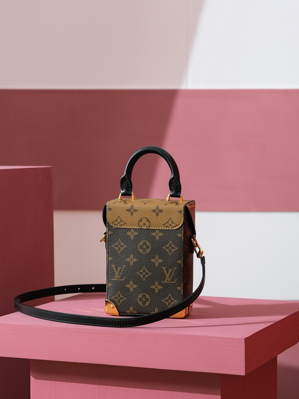 Louis Vito Damen-Handtasche "Elegance Soft Box - FashionGlam