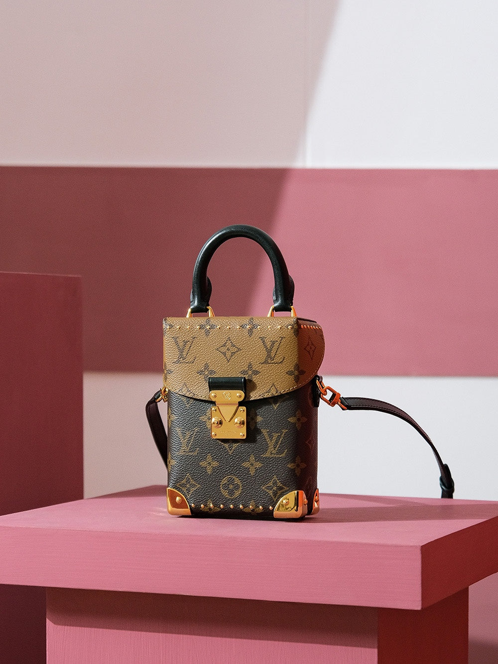 Louis Vito Damen-Handtasche "Elegance Soft Box - FashionGlam