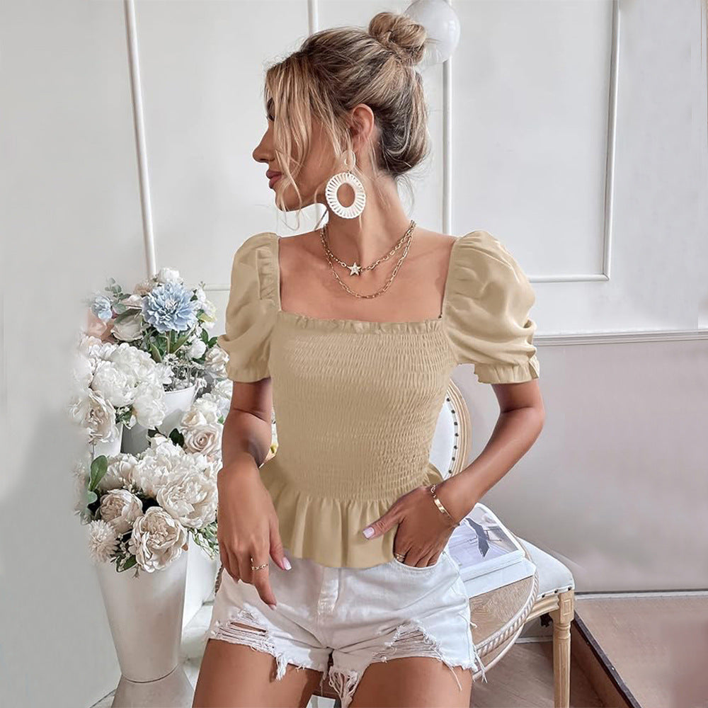 shirt mit puffärmeln zara t-shirt mit puffärmeln h&m puffärmel shirt damen
