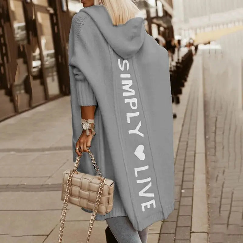 Damen Strickmantel