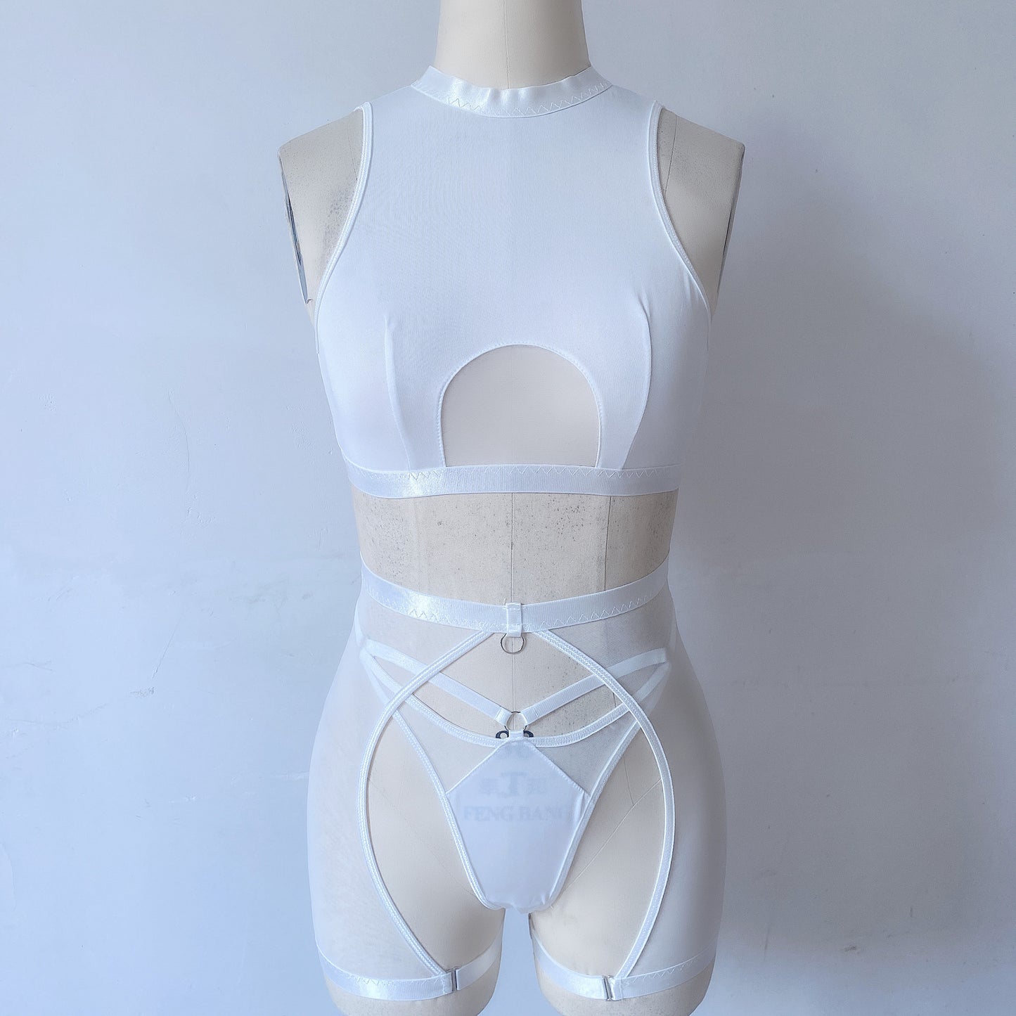Durchsichtiger BH Modische Unterwäsche Set Damen