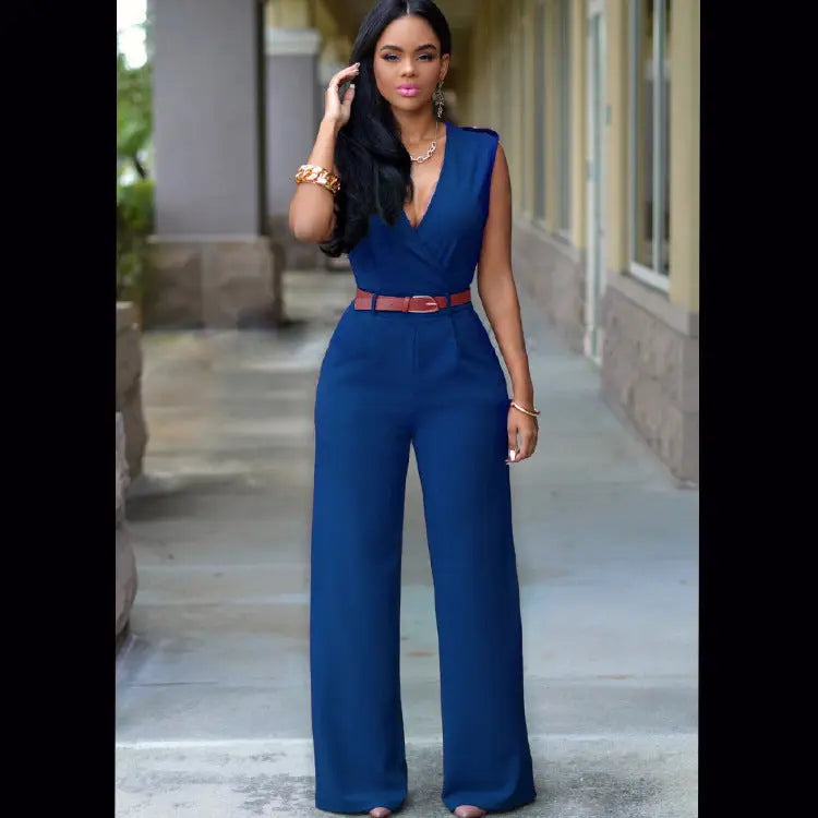 Neuer Damenmoden-Jumpsuit mit Einteiler-Hose