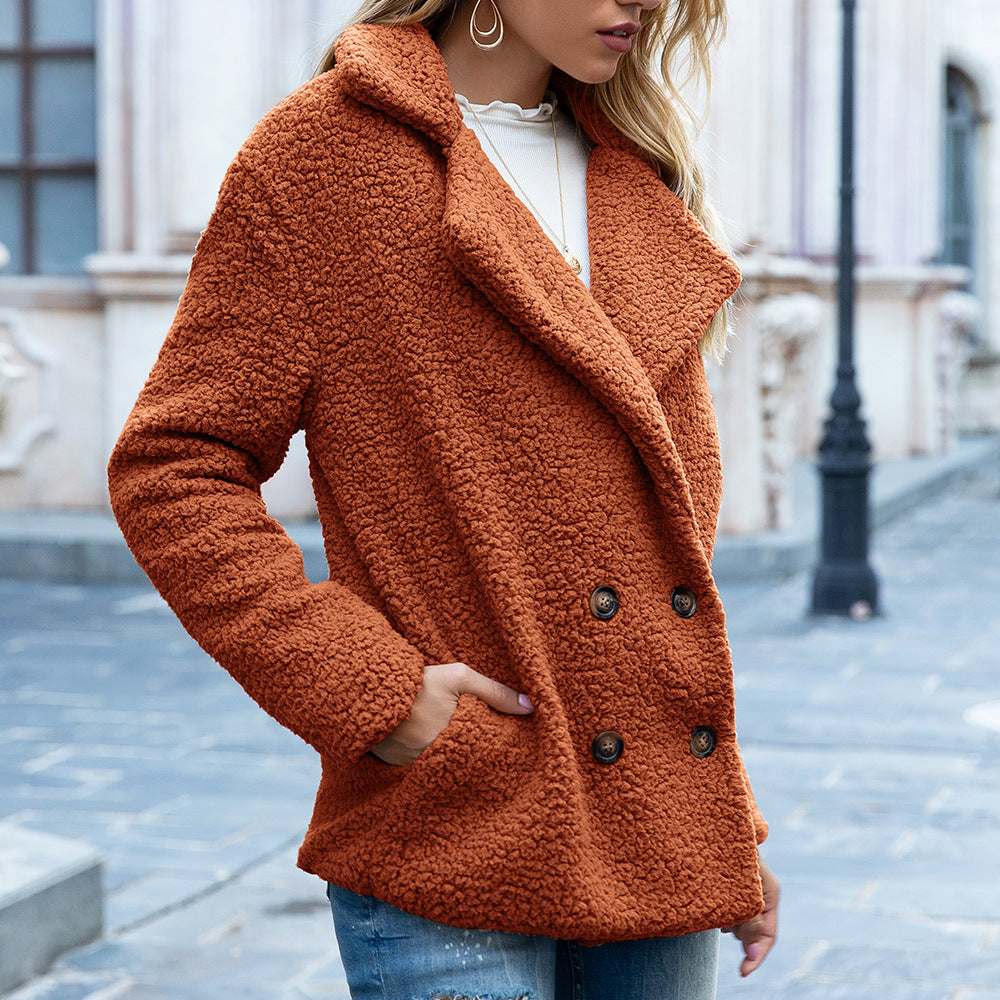 Lässiger Pullover mit Schafmotiv aus Wolle