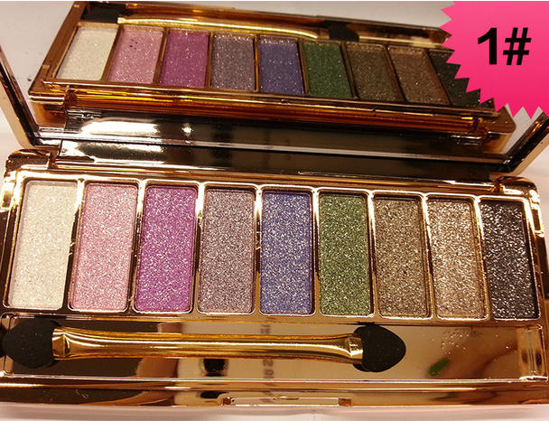 Winnie's Diamant Lidschatten 9 Farben voller Glanz