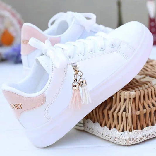Modische Damenschuhe in Brillantrosa