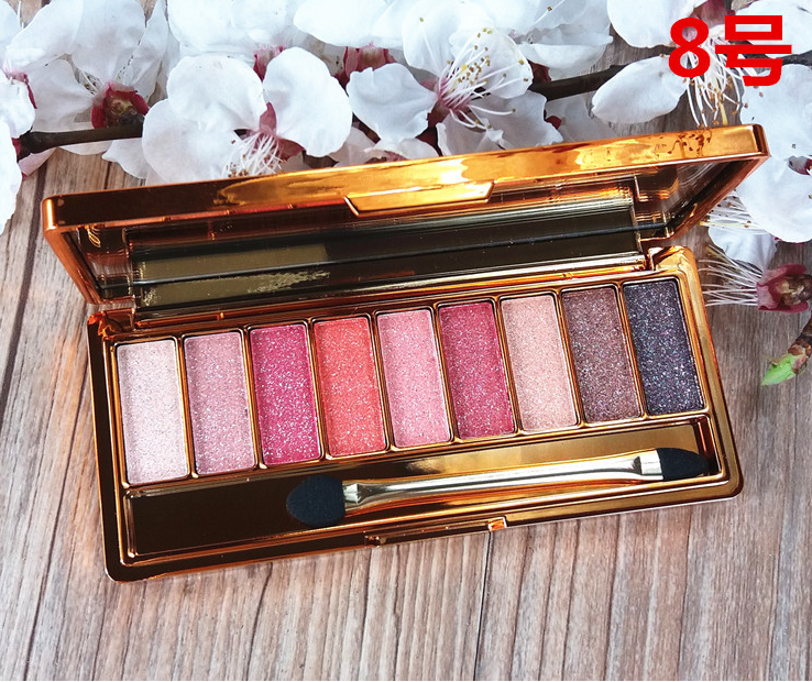 Winnie's Diamant Lidschatten 9 Farben voller Glanz