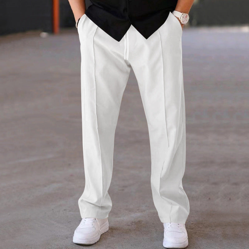 Herrenhose mit Kordelzug-Design