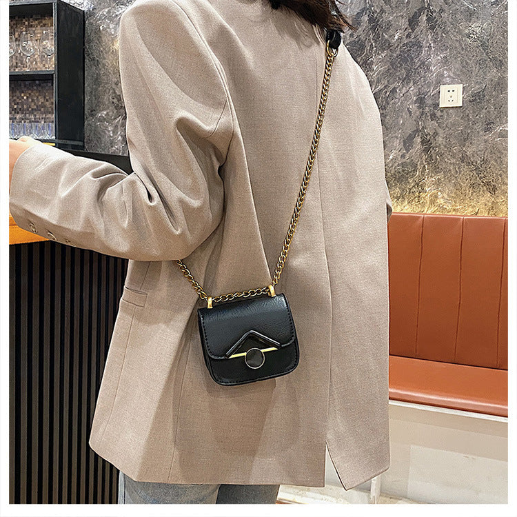 Elegante Retro-Crossbody-Mini-Alleskönner-Kleines-Quadrat-Tasche